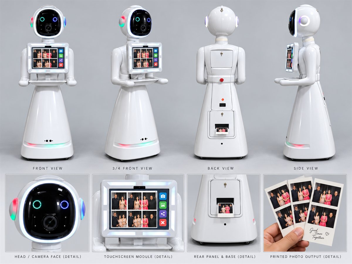 Robot Photobooth Creative